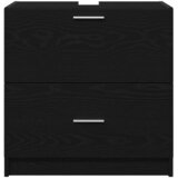  Kupaonski ormar Crni hrast 59 x 37 x 59 cm Konstruirano drvo | shoptok.hr
