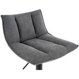 MID.YOU BARSKI STOL, siva, črna | Shoptok.si