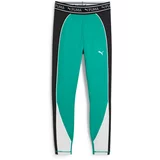 Puma Sportske hlače smaragdno zelena / crna / bijela