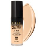 Milani conceal + perfect 2-in-1 puder za lice 00B light