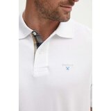 Barbour Pamučna polo majica Tartan Pique Polo boja: bijela, s aplikacijom, MML0012 | shoptok.hr