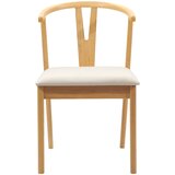  Stolac za blagovanje 2 pcs Prirodna i svijetla | Eponuda.com
