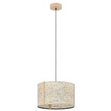 Eglo 390323 - visilica na sajli hontongas 1xE27/25W/230V bež | Eponuda.com
