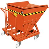  Pomični prekucni zaboj s sklopnim mehanizmom, brez sitastega vložka, nosilnost 1000 kg, prostornina 0,4 m³ | Shoptok.si