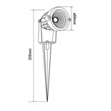  HÖFFTECH - LED spoljašnja lampa LED/5W/230V IP65 | Eponuda.com