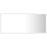  LED kupaonsko ogledalo visoki sjaj bijelo 90x8,5x37 cm akrilno | shoptok.hr