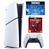 Konzola Playstation 5 Slim Digital + Fortnite VCH + Marvels Spider-Man 2 SE VCH | Eponuda.ba