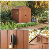 Keter baštenska kuća darvin 6X8, braon, | Eponuda.com