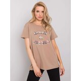 FANCY T-shirt-FA-TS-6892.88-dark beige Cijene