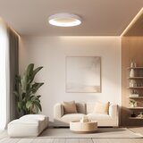  Brilagi - LED prigušiva plafonsko svetlo FALCON II LED/99W/230V prečnika 60 cm, belo + daljinski upravljač | Eponuda.com