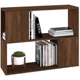 vidaXL Ormarić za knjige / pregrada boja smeđeg hrasta 80 x 24 x 63 cm | shoptok.hr
