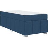  Krevetna konstrukcija s madracem Plava 100 x 200 cm tkanina | shoptok.hr