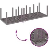  Vrtni set za objed s jastukom 11 pcs Svijetlosiva i Krema | shoptok.hr