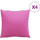  Jastučići za raspršenje 4 pcs Ružičasta 50 x 50 cm Poliester | shoptok.hr