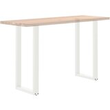  Noge stolića za kavu U-oblika 2 kom bijele 50x(100-101)cm čelik | shoptok.hr