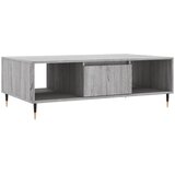  Stolić za kavu siva boja hrasta 104x60x35 cm konstruirano drvo | shoptok.hr