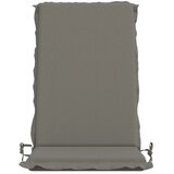  Jastuk za stolac s visokim naslonom GEMERT 4 kom. - Siva (melange) 120 x 50 x 6 cm 4 | shoptok.hr