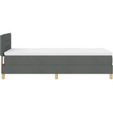  s opruga kutije Tamno siva 90 x 190 cm tkanina | shoptok.hr