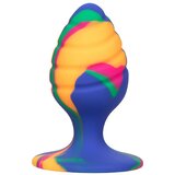 California Exotic Novelties Analni čep "Cheeky Swirl Plug" - srednji (R14651) Cene
