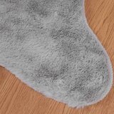  Faux Rabbit Fur Rug Olite Siva 60 x 90 cm Poliester | shoptok.hr