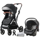 Coccolle Amani Kolica za Bebe 3u1 - Crna