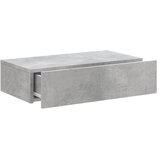 TV ormarić s LED svjetlima siva boja betona 60 x 35 x 15,5 cm | shoptok.hr