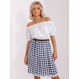 LAKERTA Dress-LK-SK-506358.21P-white-navy blue | shoptok.hr