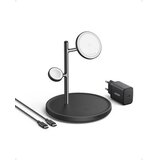 Anker Stanica za bežično punjenje Stand, Mag Go 3u1, 15W, B25M3311, Black | shoptok.hr