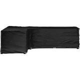Maison Chic prevleka za zunanjo pohištvo - prevleka za vrtno pohištvo l oblike 18 obročkov 220x285x80 cm, (21795451) | Shoptok.si