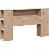 vidaXL Knjižna postelja brez vzmetnice 120x200 cm trdna borovina | Shoptok.si