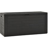vidaXL Vrtna škatla za shranjevanje antracitna 116x44x55 cm Cene
