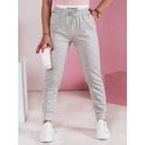 DStreet Spodnie dresowe damskie slim fit SPORTIVO szare | shoptok.hr