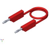 SKS Hirschmann CO MLN SIL 100/1 merilni kabel [lamelni vtič 4 mm - lamelni vtič 4 mm] 1.00 m rdeča Na spajkalnik odporen 4 mm silikonski merilni kabel s presekom 1mmË> 934092101 SKS Hirschma, (20422585) Cene