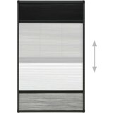  Plise komarnik za okna aluminij 80x160 cm s senčilom, (21049951) | Shoptok.si