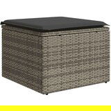  9-dijelni set vrtnih sofa od poliratana s jastucima sivi | shoptok.hr