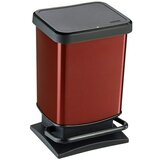Rotho Kanta za otpad s nožnim mehanizmom Paso (20 l, Crvene boje, Plastika) | shoptok.hr