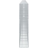  Gabion s žicom debljine 3,5 mm i mrežom 5x10 cm 1000x30x150 cm | shoptok.hr