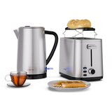 Klarstein Verosteel Basic set za doručak | Toster i kuhalo za vodu s 2 utora | 1,7 L Cijene
