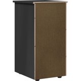 Cabinet Crna 34 x 39 x 61,5 cm Čvrsto borovo drvo | shoptok.hr