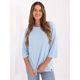 RELEVANCE Blouse-RV-BZ-A804.05P-light blue | Shoptok.si