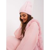 Wool Fashion Italia Cap-AT-CZ-2328.38P-Light Pink Cene