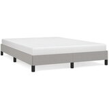  Posteljni okvir svetlo siv 140x190 cm blago, (20724060) | Shoptok.si