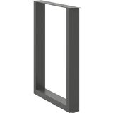  Noge za blagovaonski stol U-oblik 3 kom antracit 70 x (72-73) cm čelik | shoptok.hr