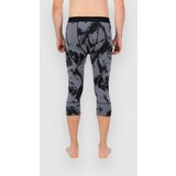 Mons Royale Merino Cascade Flex 3/4 Legging Funkcijske hlace mtn pixel grey | Shoptok.si