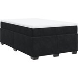 Box spring krevet s madracem crni 120 x 200 cm baršunasti | shoptok.hr