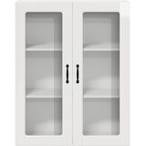  Zidni stakleni ormarić Visoki sjaj bijela 80 x 31 x 100 cm | shoptok.hr