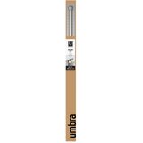 Umbra Jeklena karnisa z nastavljivo dolžino v srebrni barvi 168 - 305 cm Cleo – | Shoptok.si