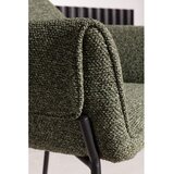 MOME Zelena podstavljena blagovaonska stolica s naslonima za ruke Suma – | shoptok.hr