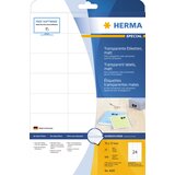 Herma Etikete 70X37 A4/24 1/25 transparent Cene