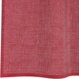 Voile zavjese s džepovima za šipke 2 kom crvena boja vina | Shoptok.si